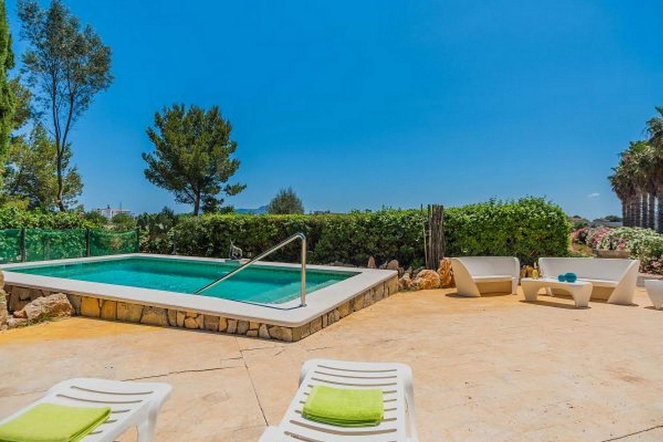 Villa With Private Mountain Ideal Runners Trailers Near Beach Approx 5 Min Walking Beach,Property Belong Puerto Pollensa Villas And Apartments Экстерьер фото
